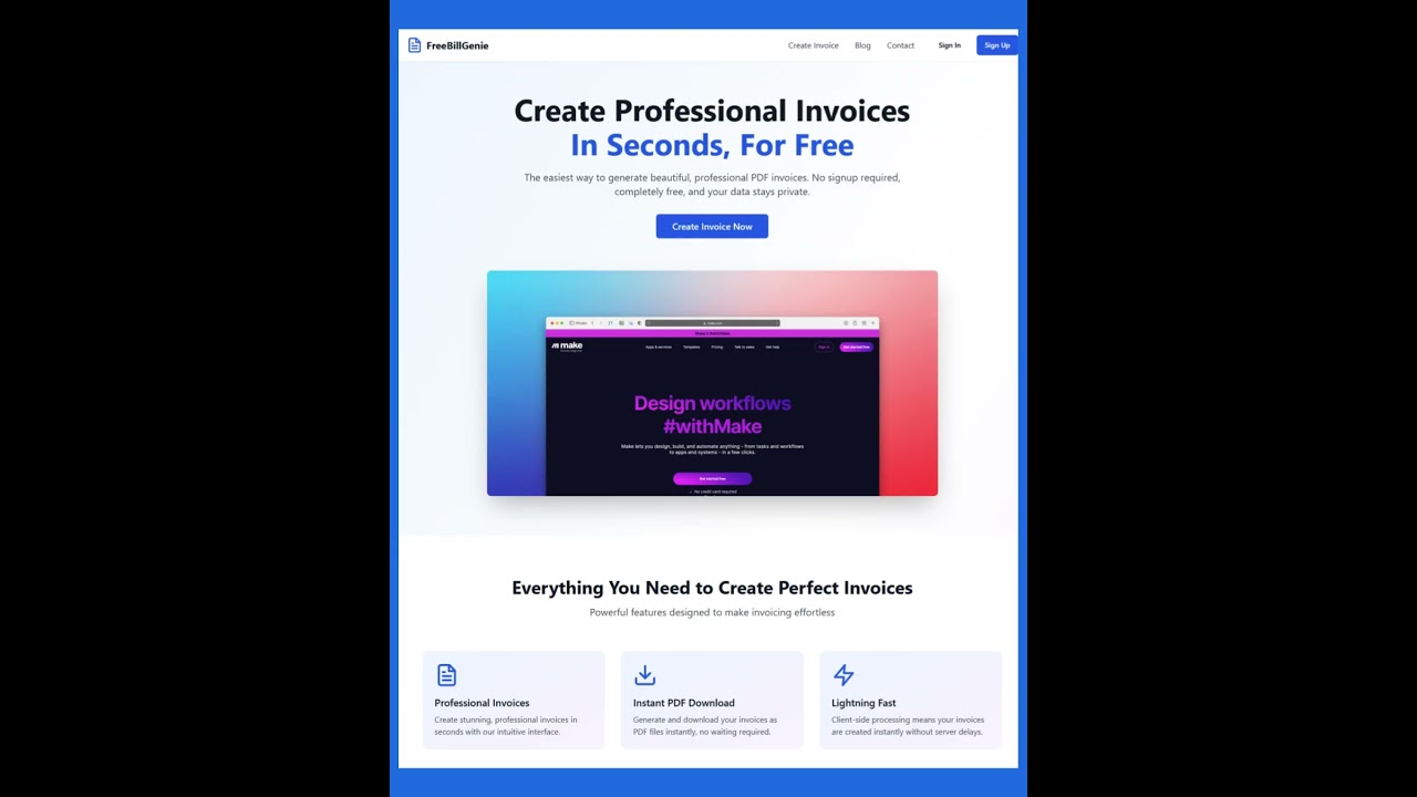 FreeBillGenie — Best Tool for Free Billing