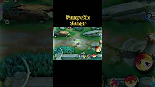 Fanny skin change 💯 #mobilelegends #mlbb #mlbbcreatorcamp #fannygameplay