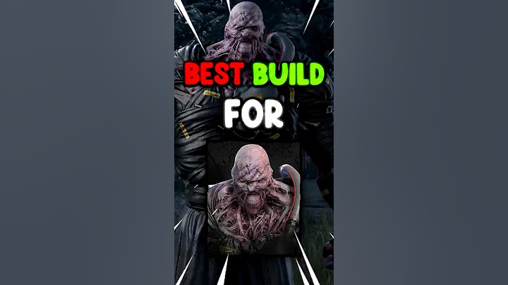 The BEST Build For The NEMESIS in Dead by Daylight