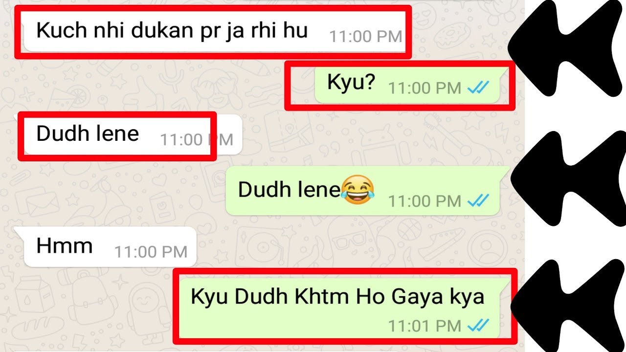 Gf Bf Chat Romantic And Funny Whatsapp Youtube