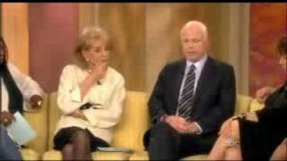 The View: John McCain (12Sep08) - Part 2 Wealth