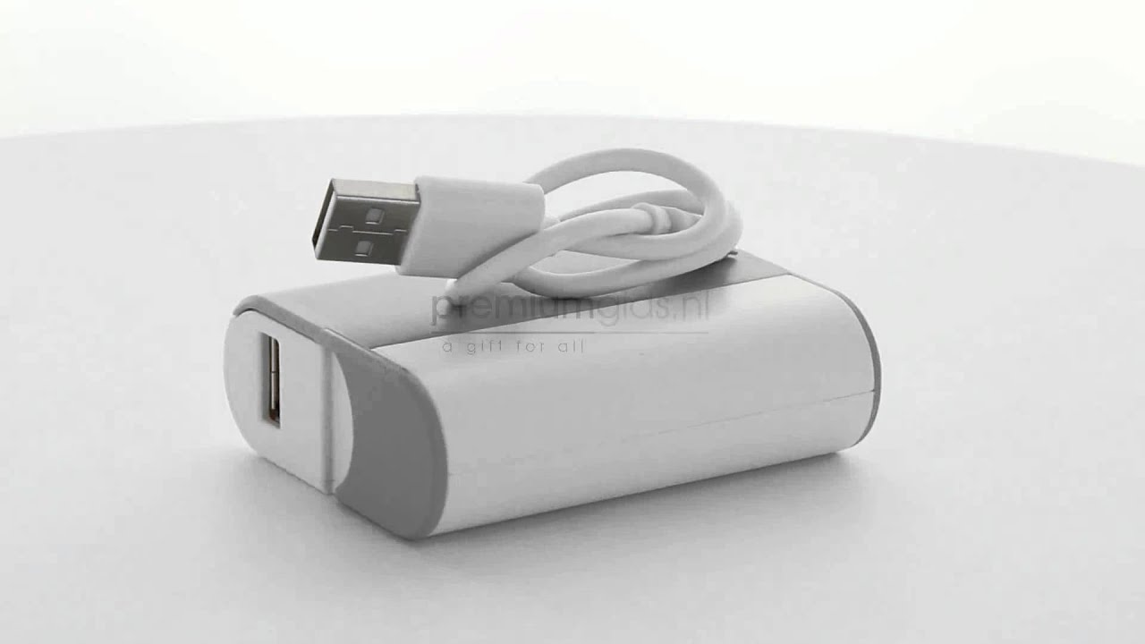 4.000 mah powerbank met standaard