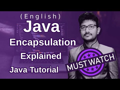 Java Encapsulation | Java Encapsulation Tutorial