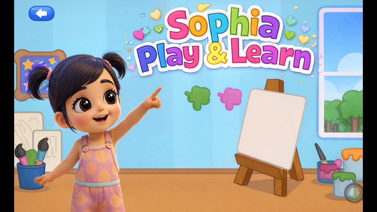 Aprende los colores jugando y pintando / Learn the colors by playing and painting