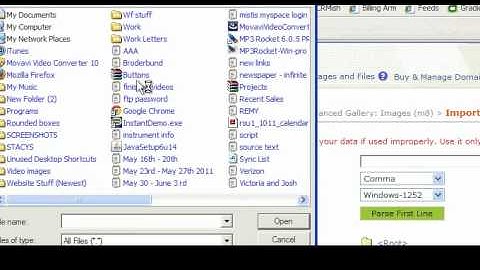Advanced Gallery Import Images - Website Forge - Ecommerce web sites