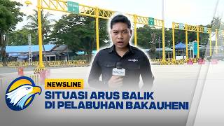 Jelang Puncak Arus Balik Mudik, Pelabuhan Bakauheni Sepi - [Newsline]
