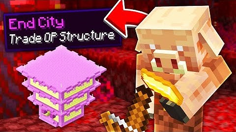 Minecraft, but Piglins Trade Structures...
