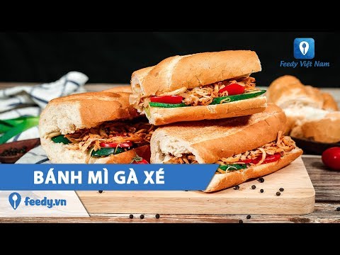 Video: Cách Làm Bánh Mì Gà Xé ớt Chuông