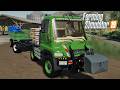 FS19 - Mercedes-Benz Unimog U400 - NEW TRUCK MOD for Farming Simulator 2019 GAMEPLAY