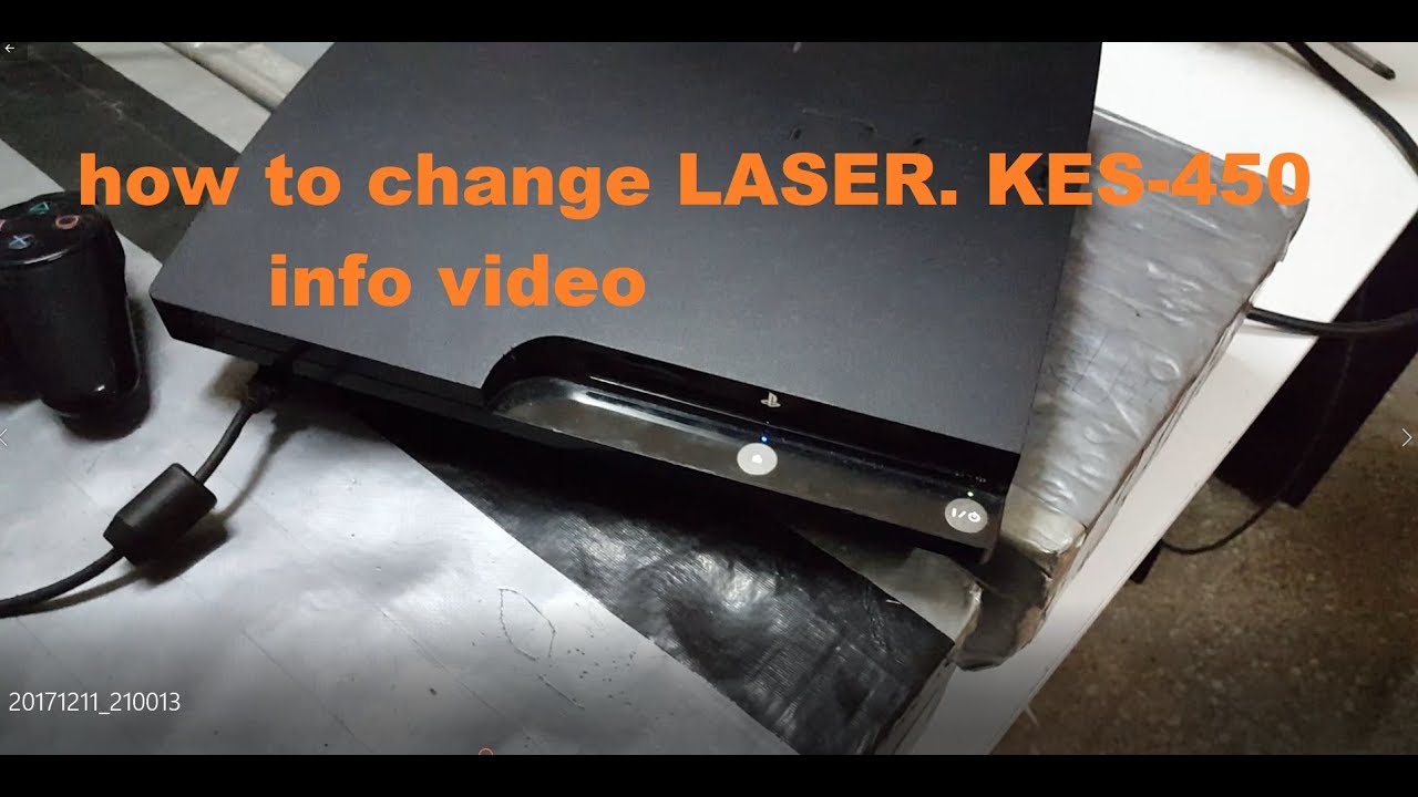 oprindelse elevation initial SONY PlayStation PS3 CECH-2004A does not read CD the problem is. LASER  KES-450A. info video - YouTube