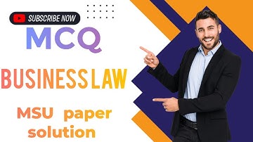 LAW MCQ