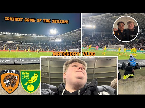 WONDERGOAL, CARVALHO DEBUT IN MOST VICIOUS MATCH OF SEASON! Hull City 1-2 Norwich City Matchday Vlog