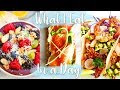 WHAT I EAT IN A DAY | PESCATARIAN MEAL IDEAS Vlog!