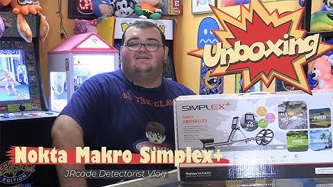 Unboxing Nokta Makro Simplex+ Waterproof Metal Detector - JRcade