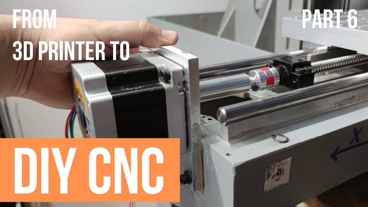 Converting 3D Printer to DIY CNC | Part 6 #cnc