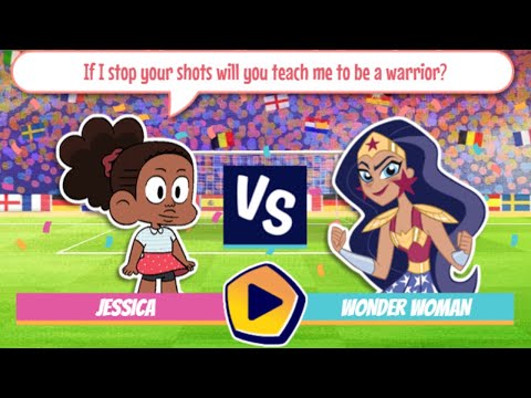 Teen Titans Go: Penalty Power - Jessica Wants To Be Like Wonder Woman (CN Games)