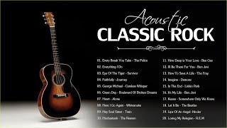 Greatest Acoustic Classic Rock 70s 80s 90s || Best Rock Music Collection Of All Time