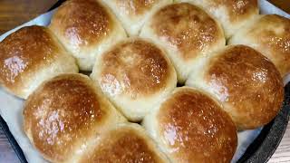 SOFT AND FLUFFY DINNER ROLLS (low-sodium, NO KNEADING REQUIRED!) screenshot 2