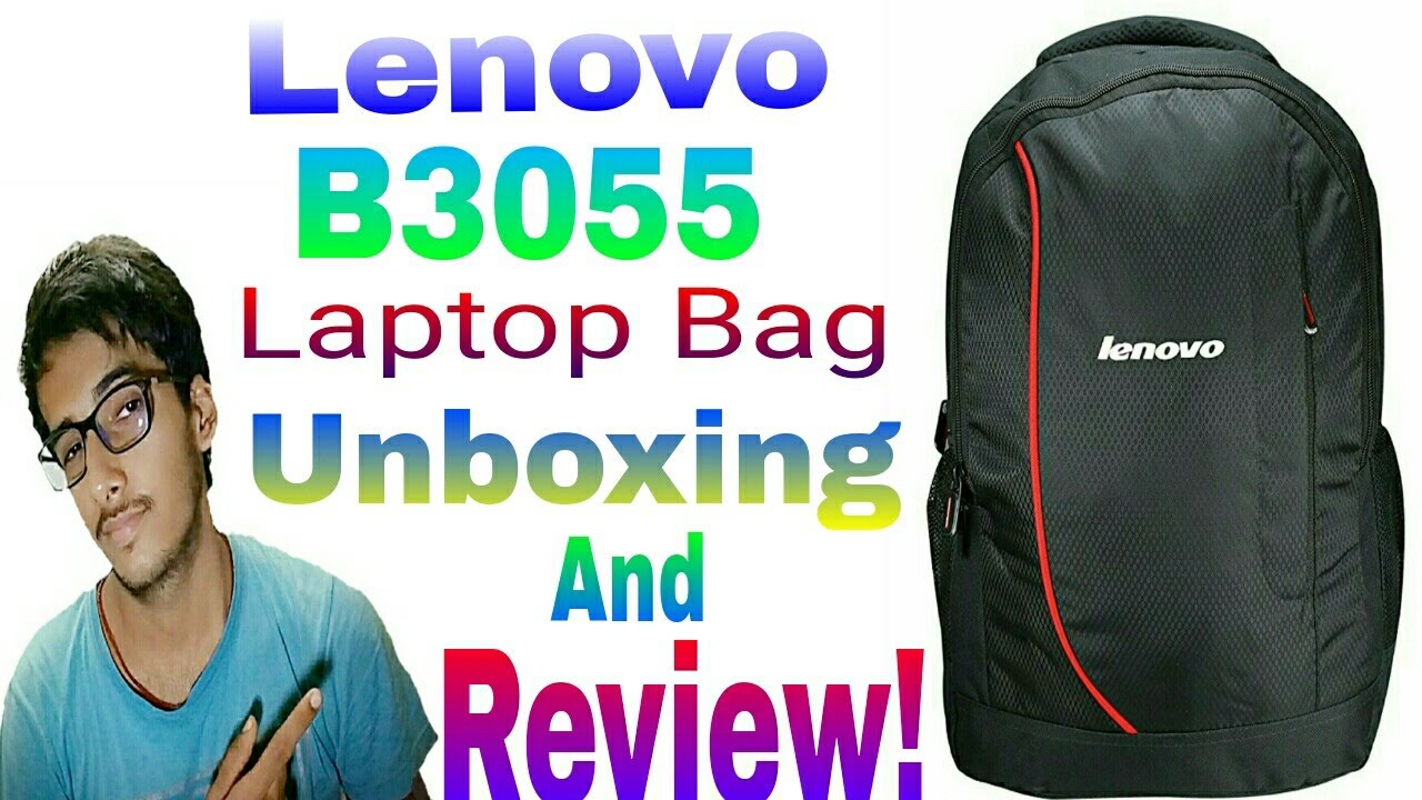 Lenovo B3055 Laptop Bag Unboxing & Review #GAMING WITH FATE - YouTube