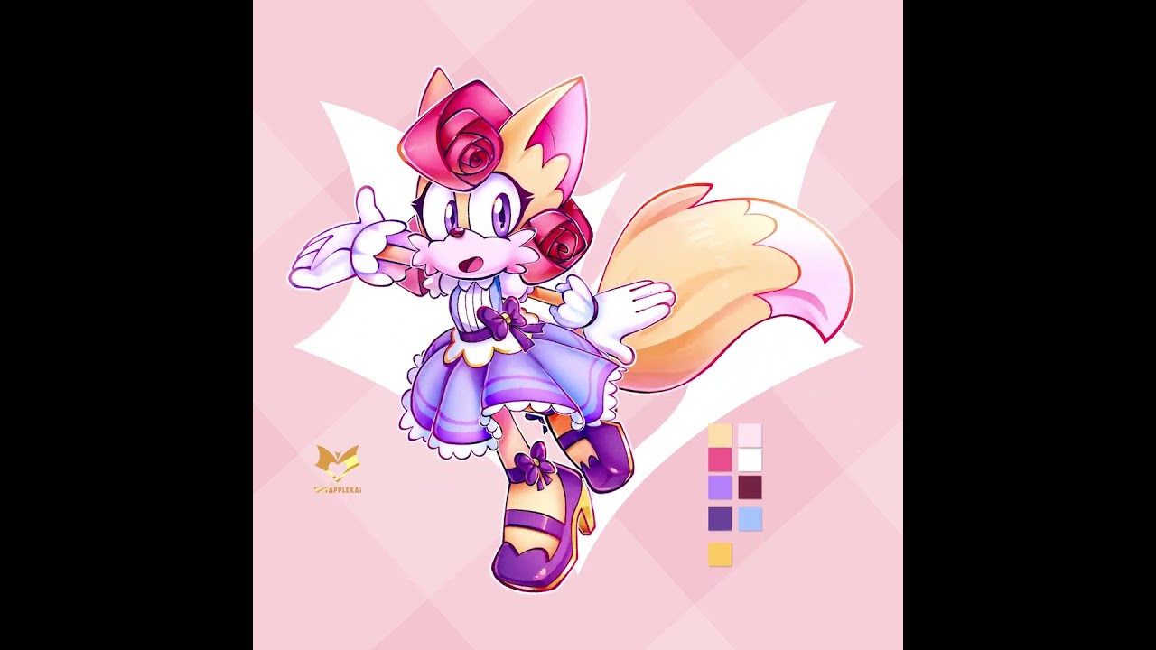 Rose Fox Adopt! [Animated Art] 