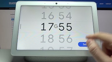 How to Set Up an Alarm on GOOGLE Nest Hub Max - Enable Alarm Clock on Google Nest Hub