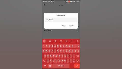 AVIVE CRYPTO. HOW TO CHANGE YOUR USERNAME ON YOUR PHONE  #avivemining #avive #crypto #cryptocurrency