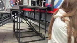 Вагон 75472 « Москва 2024 » стоит на выставке « Та самая Москва 2025 » 