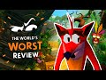THE WORLD&#39;S WORST REVIEW of Crash Bandicoot