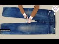 [청바지 리폼 4탄] 청바지의 변신!! 이건 꼭 보세요^^/[Jeans sewing  Part 4] Transformation of jeans!! Please try this ^^