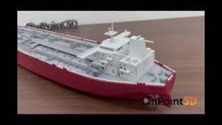 3D Printed Oil Tanker Ship model in Dubai by On Point 3D