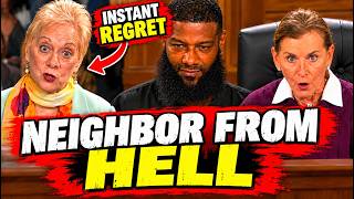 Neighbor From Hell Demands Cash, Judge Awards Her 50 CENTS