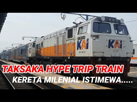 Kereta Api Taksaka Hype Trip Train || Kereta milenial istimewa Yogyakarta Jakarta