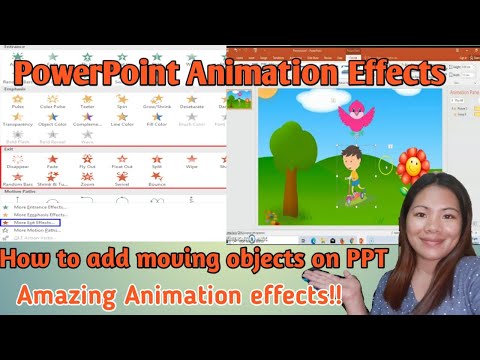 How to USE ANIMATIONS on PowerPoint| Add MOVING OBJECTS on PPT |gets hobbies