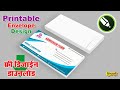 Coreldraw me Envelop Design Kaise banaye || How to Make Envelop Design Tutorial in Hindi 2023