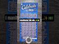 Day 5 CA Lottery Scratchers $25 Celebrate 2026 #calottery #scratchers #camscratchers