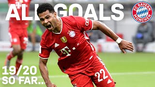 Serge Gnabry: All Goals of the Season for FC Bayern