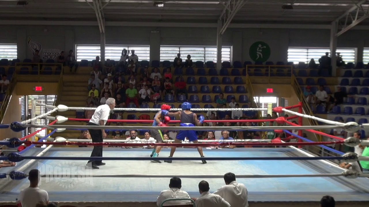 Justin Urbina VS Santiago Alegre - Boxeo Amateur - Miercoles de Boxeo