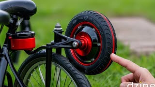 Farmer Speed Up Your Bike Like Crazy Attaches Motor To Bicycle! Transforms DIY Electric Bike