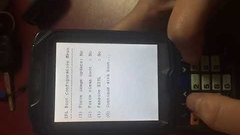 intermec CN50 Hard Reset