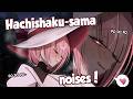 (Binaural Audio) Hachishaku-Sama 八尺様 Noises ぽぽぽ [Sticky][Popping][Stimulating]