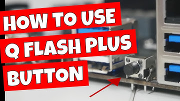 Hoe de Gigabyte Q FLASH PLUS BIOS Flash-knop te gebruiken