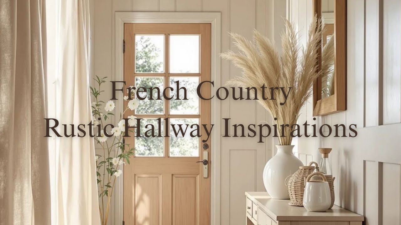 🪻A Touch of France | French Country Hallway Styling