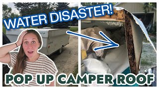 How I Rebuilt My Water-Damaged Pop-Up Camper Roof