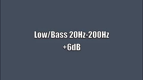 Low-Mid-High Frequencies