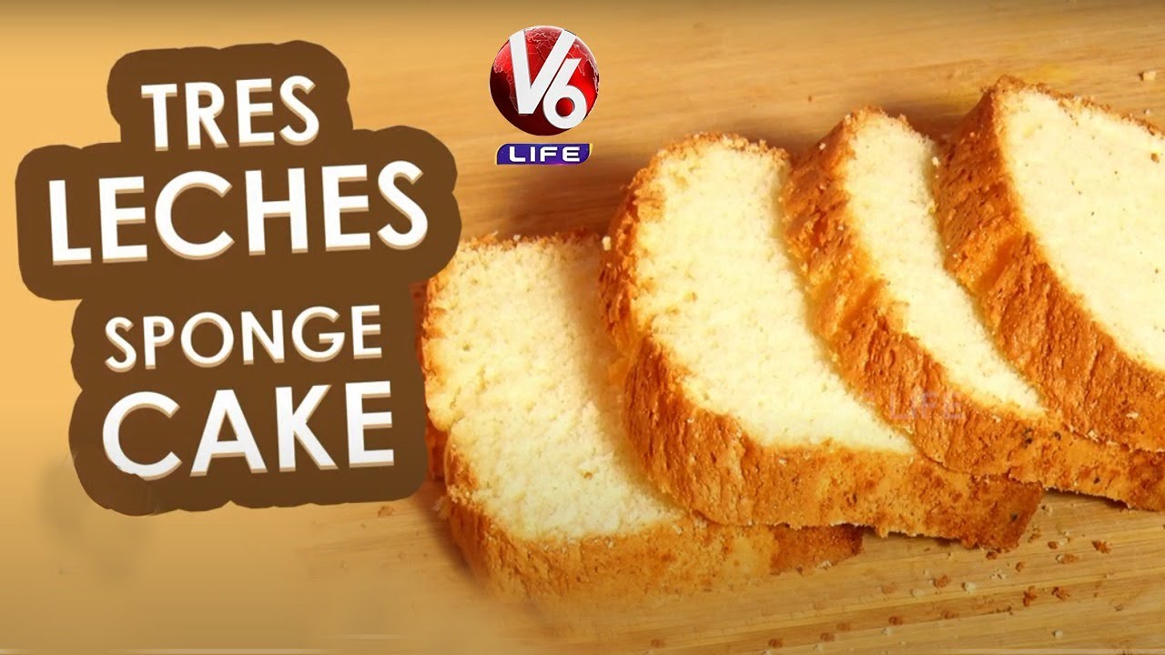 Tres Leches Sponge Cake Recipe V6 Life YouTube