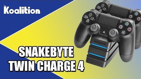 Snakebyte Twin Charge 4 Controller Charger Unboxing & Impressions - The Koalition