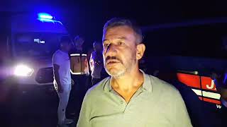 Motosi̇klet Yayaya Çarpti 2 Yarali..edirne Merkeze Bağlı Kemalköy Yolunda Meydana Gelen Trafik Kazası