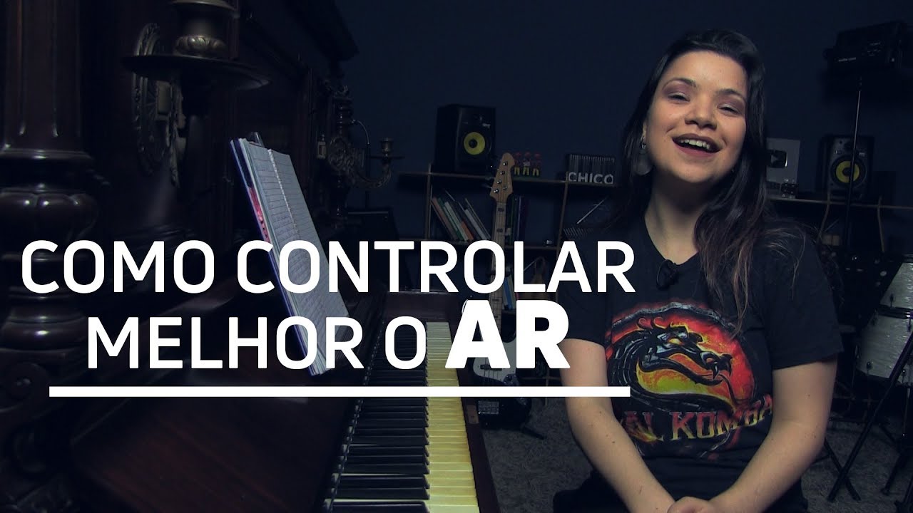 Como controlar melhor a Respiração na hora de cantar