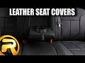 How to Install Leather Seat Covers - YouTube