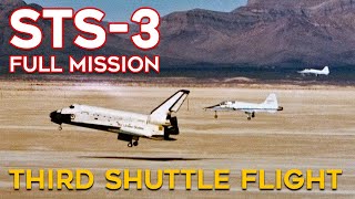 STS-3 Third Shuttle Flight - Columbia, 1982 - Launch, Landing, Historical Footage & Narration, AI